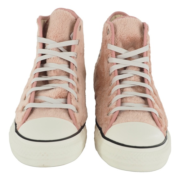 Converse Chuck Taylor All Star Hi Faux Fur "Fuzzy" Sneaker - Picture 8 of 10